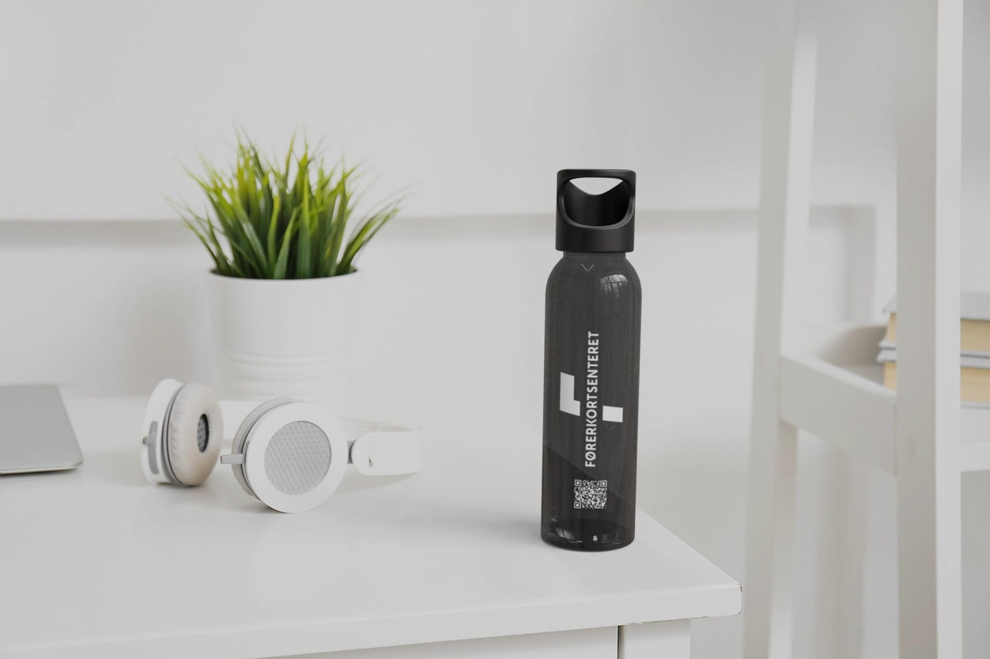 650 ml vannflaske i resirkulert plast